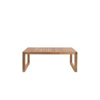 Picture Rectangular Boxer coffee table with a minimalist form for the garden or terrace