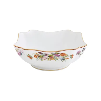 Zdjęcie Miska na sałatki z porcelany Paço Real z roślinnym zdobieniem - Vista Alegre