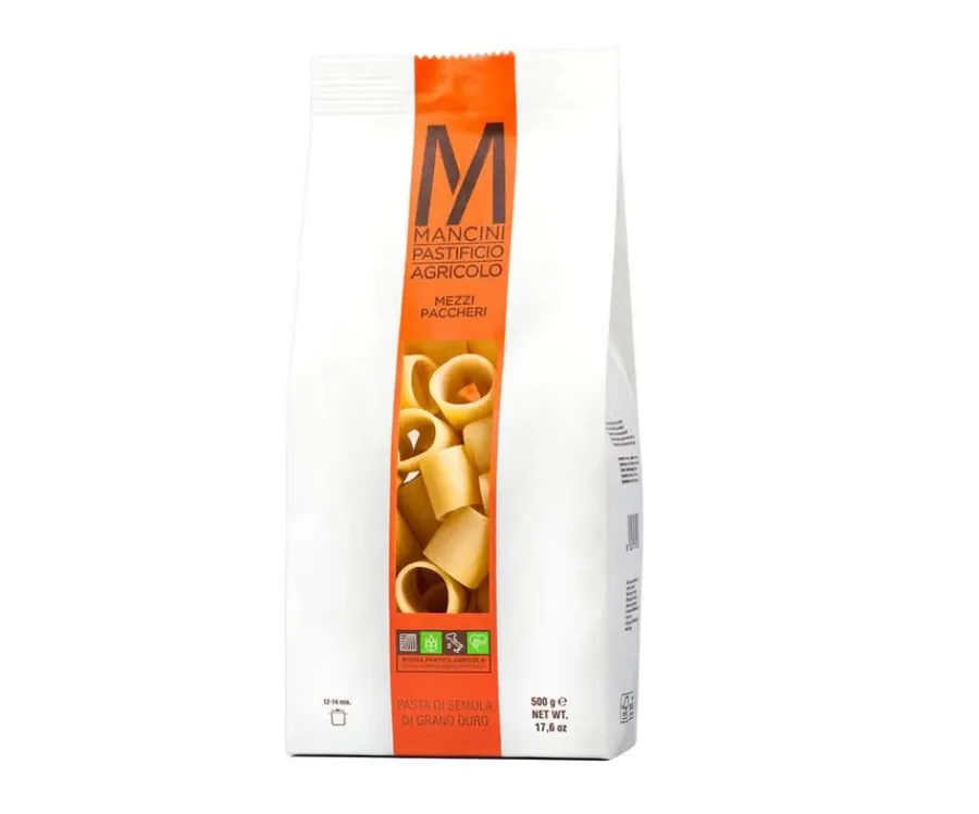 obrazek 1 Oryginalny włoski makaron Mezzi Paccheri 500g