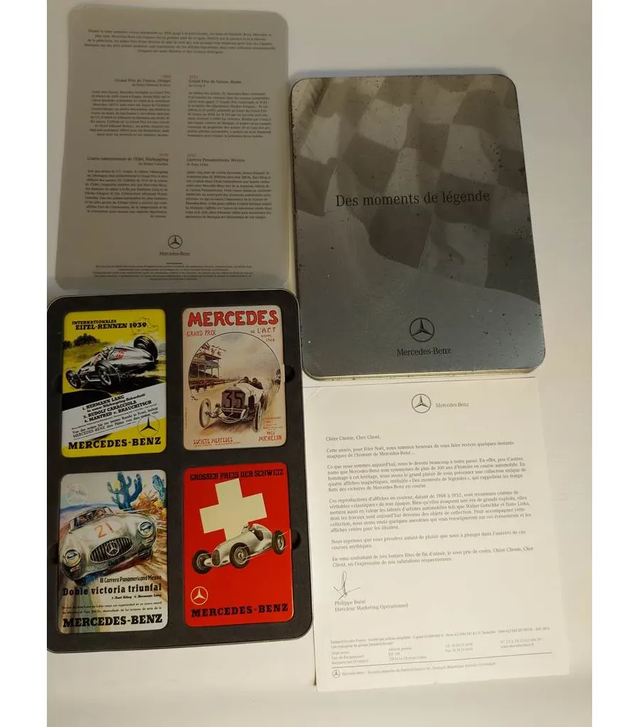 obrazek 13 Oryginalne magnesy na lodówkę Mercedes - prezent Vintage dla fana marki