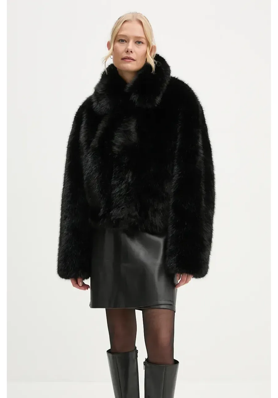 obrazek 1 Stand Studio płaszcz Lena Jacket damski kolor czarny przejściowy 66354-9155