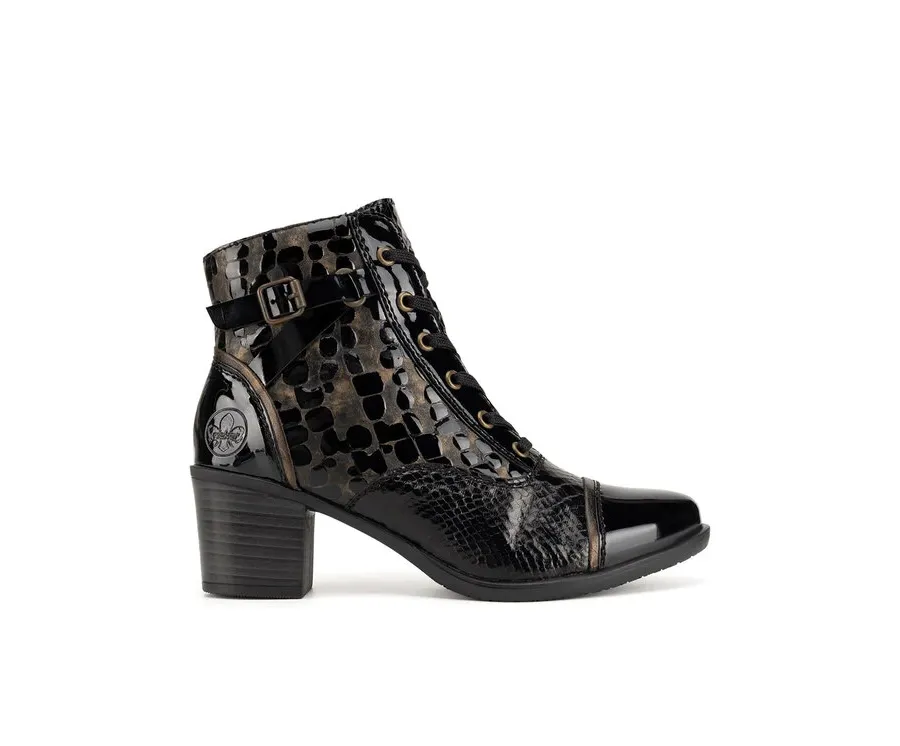 obrazek 1 Rieker Botki Y2032-00 Czarny