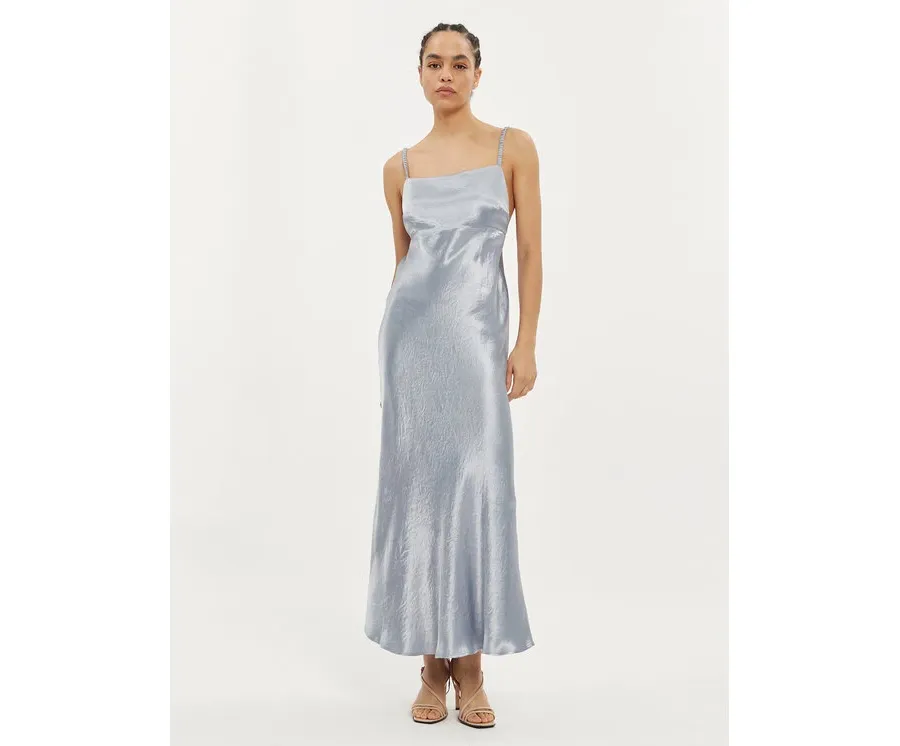 obrazek 1 Max Mara Leisure Sukienka koktajlowa Baden 2416221088 Niebieski Regular Fit