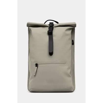 Zdjęcie Rains plecak Rolltop Rucksack W3 kolor zielony duży gładki 13320
