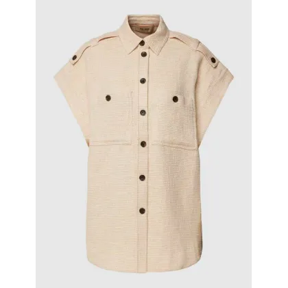 Zdjęcie Kamizelka z dzianiny z kieszeniami na piersi model ‘ISOLA’