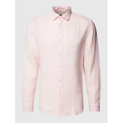 Zdjęcie Koszula casualowa o kroju tailored fit z wyhaftowanym logo