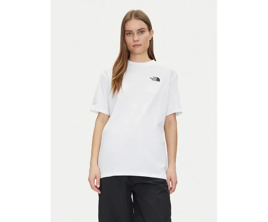 obrazek 1 The North Face T-Shirt NF0A87NQFN41 Biały Oversize