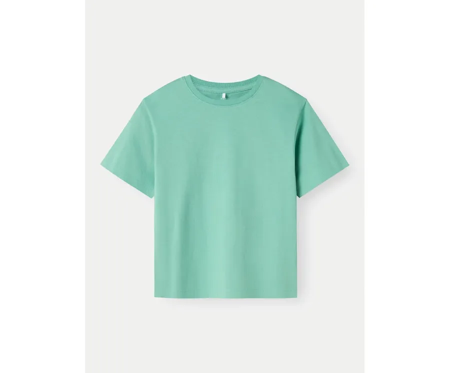 obrazek 1 NAME IT T-Shirt Vobbo 13238968 Zielony Loose Fit