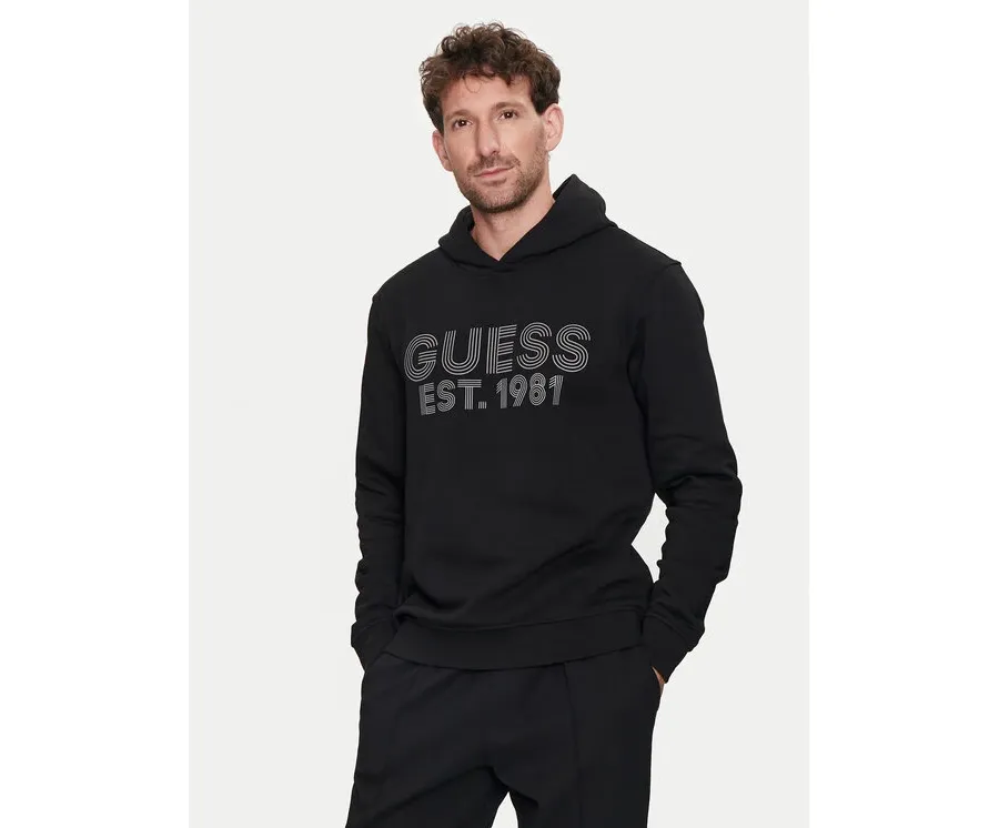 obrazek 1 Guess Bluza M4YQ36 K9Z21 Czarny Regular Fit
