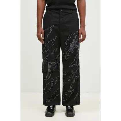 Zdjęcie Maharishi spodnie bawełniane Dpm: Sparse Bonsai Snopants kolor czarny proste 5340.BLACK