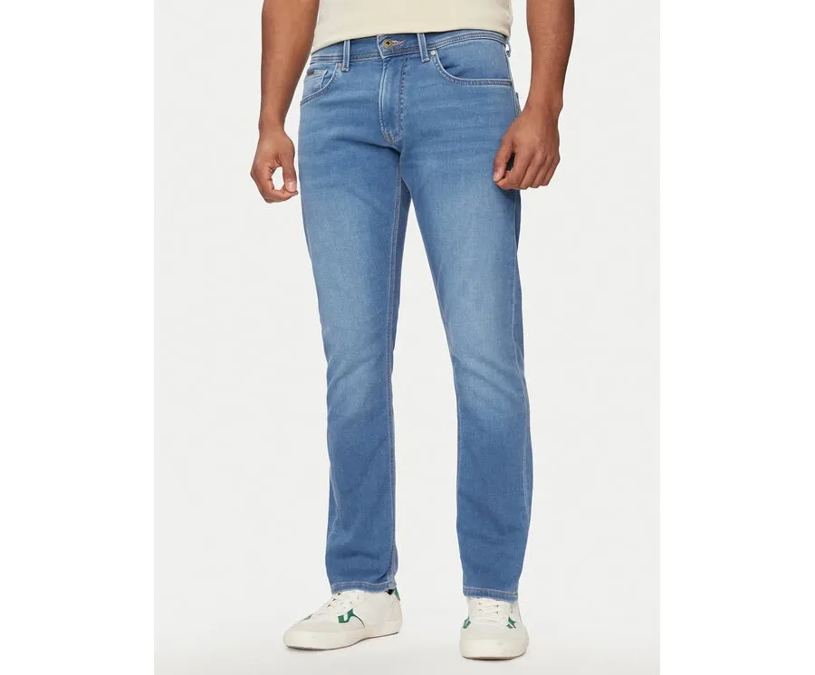 obrazek 1 Pepe Jeans Jeansy PM207389 Niebieski Slim Fit