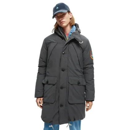 Zdjęcie Scotch & Soda Parka 169114 Szary Regular Fit