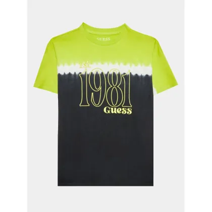 Zdjęcie Guess T-Shirt L3YI18 K8HM3 Zielony Regular Fit
