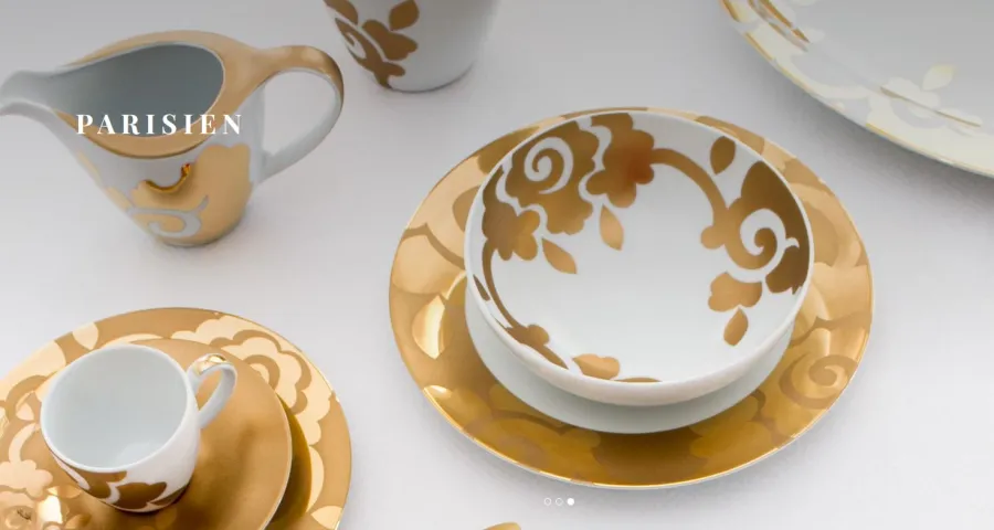 obrazek 2 Stylowa kremerka porcelanowa Parisien