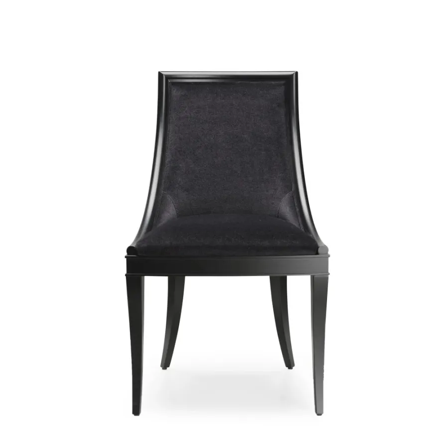 obrazek 4 Eleganckie krzesło z wyściełaną poduszką H.93xL.53xP.56 cm