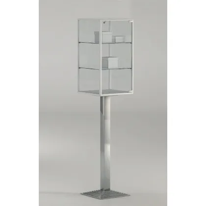 Picture A unique showcase on a high metal stand