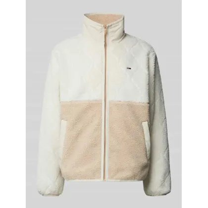 Zdjęcie Kurtka Sherpa z fakturowanym wzorem model ‘ESSENTIAL’