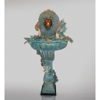 Zdjęcie Fontanna – rzeźba z brązu przedstawiająca lwa - Fonderia Artistica Ruocco