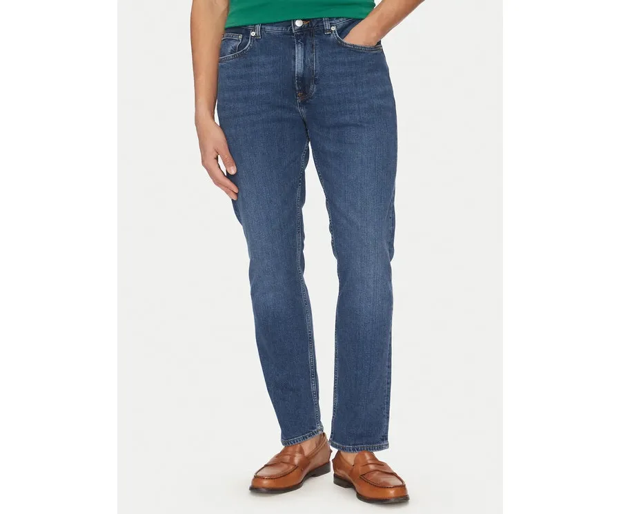 obrazek 1 Tommy Hilfiger Jeansy Mercer MW0MW39037 Niebieski Regular Fit