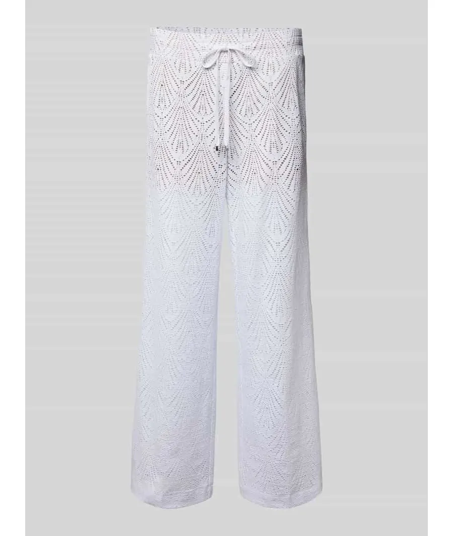 obrazek 1 Spodnie z haftem angielskim model ‘CLARA’