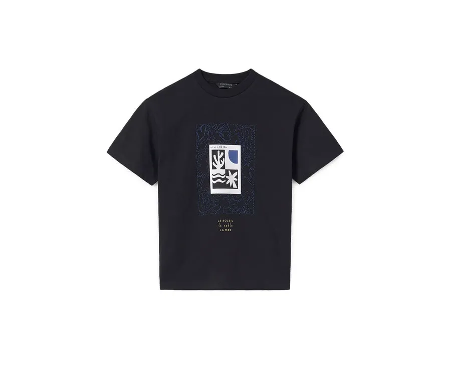 obrazek 1 Mayoral T-Shirt 6005 Czarny Regular Fit