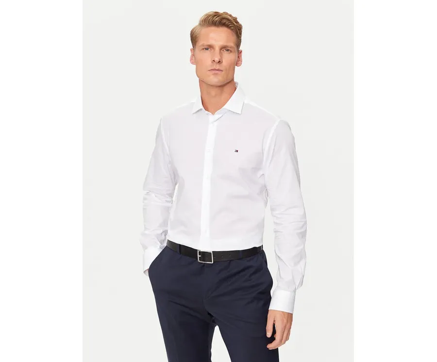 obrazek 1 Tommy Hilfiger Koszula MW0MW38347 Biały Slim Fit