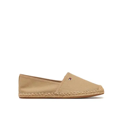 Zdjęcie Tommy Hilfiger Espadryle Flag Canvas Espadrille FW0FW08541 Brązowy