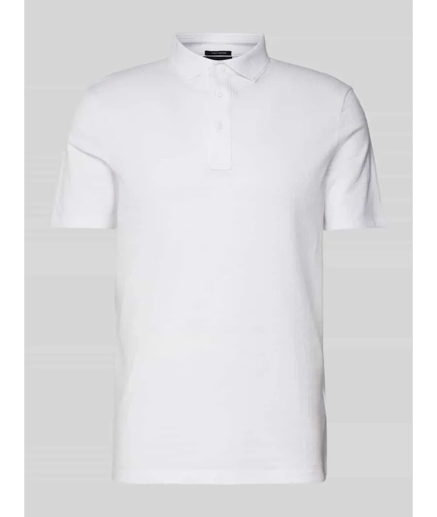 obrazek 1 Koszulka polo z fakturowanym wzorem model ‘Fisher’