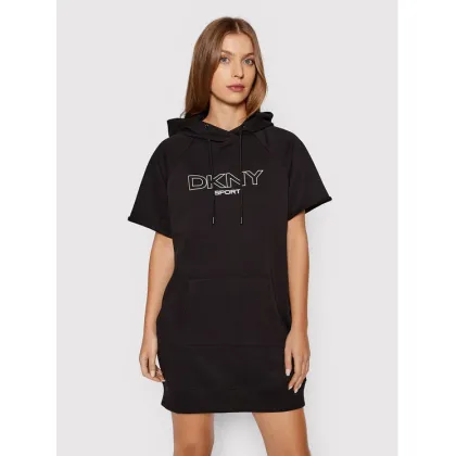 Zdjęcie DKNY Sport Sukienka dzianinowa DP1D4601 Czarny Regular Fit