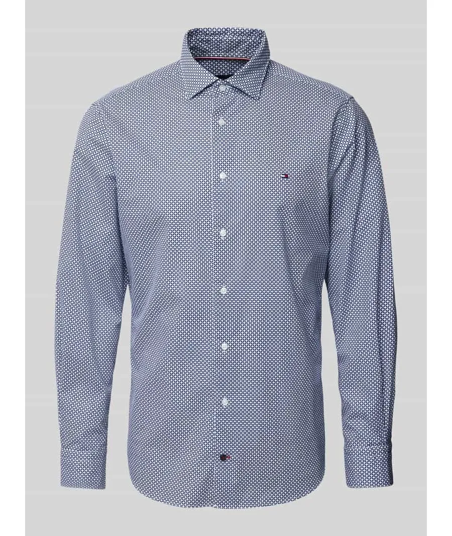 obrazek 1 Koszula biznesowa o kroju regular fit z listwą guzikową model ‘John’