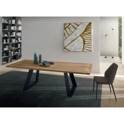 Zdjęcie Luksusowy stół salonowy L. 200 P. 100 H. 75 cm – Zamagna Italia