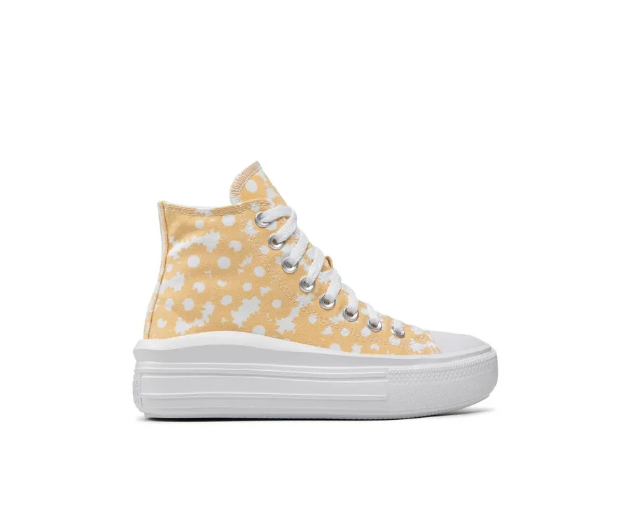 obrazek 1 Converse Trampki Chuck Taylor All Star Mowe Hi A01194C Żółty