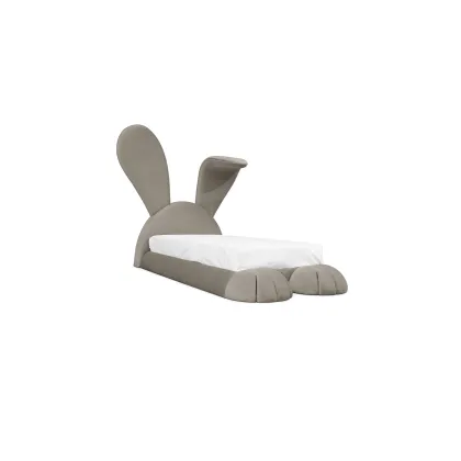 Picture Brown charming rabbit bed for a child