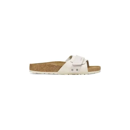 Zdjęcie Birkenstock klapki zamszowe Oita damskie kolor szary 1024226