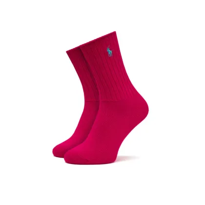 Zdjęcie Polo Ralph Lauren Skarpety wysokie damskie 455846847010 Różowy