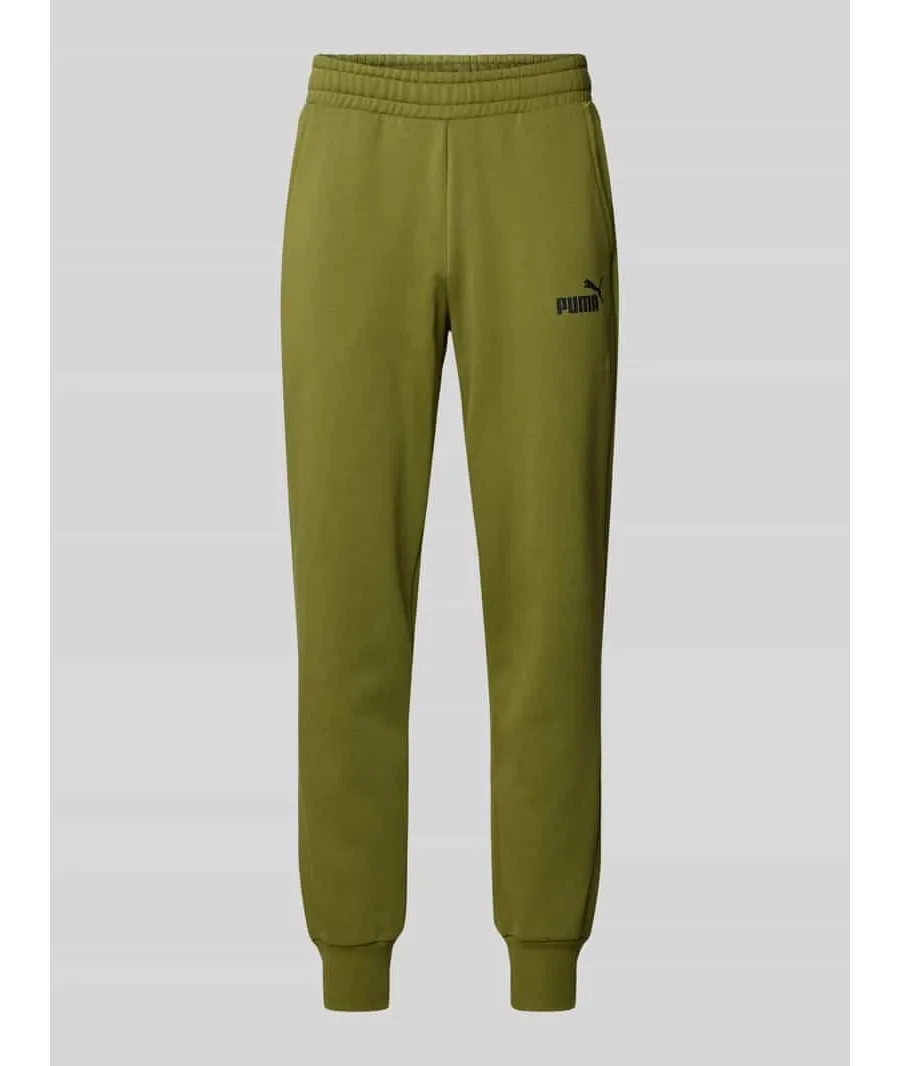 obrazek 1 Spodnie dresowe o kroju regular fit z nadrukiem z logo