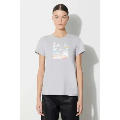Zdjęcie Columbia t-shirt sportowy Sun Trek Sun Trek kolor szary 1931753