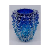 Zdjęcie Oryginalny włoski wazon ze szkła murano