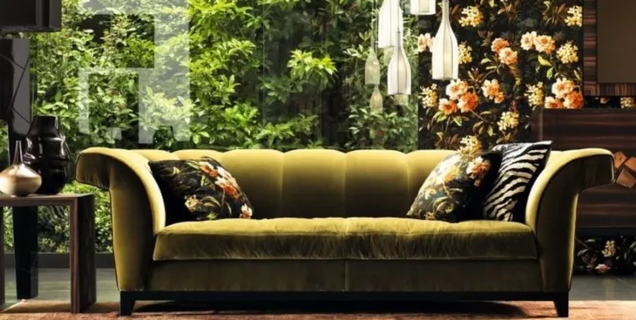 obrazek 1 Włoska elegancka sofa Shell