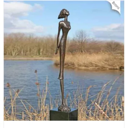 Zdjęcie Stylowa rzeźba z brązu