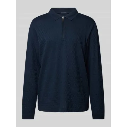 Zdjęcie Koszulka polo z krótkim zamkiem błyskawicznym