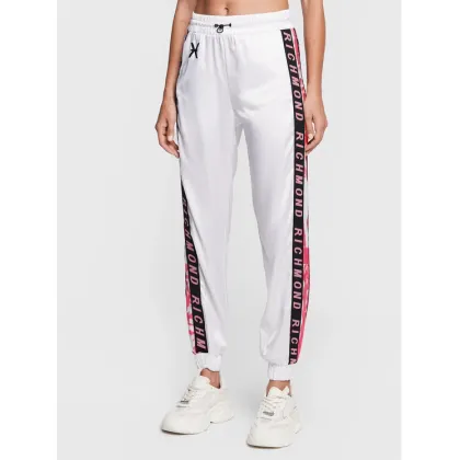 Zdjęcie John Richmond Spodnie dresowe UWP23005PA Biały Modern Fit