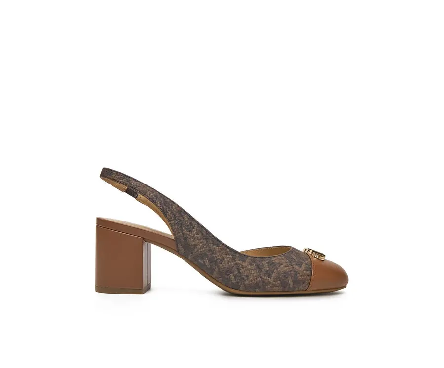 obrazek 1 Michael Kors Sandały Perla Flex Toe Cap Pump 40R5PLMP1B Brązowy