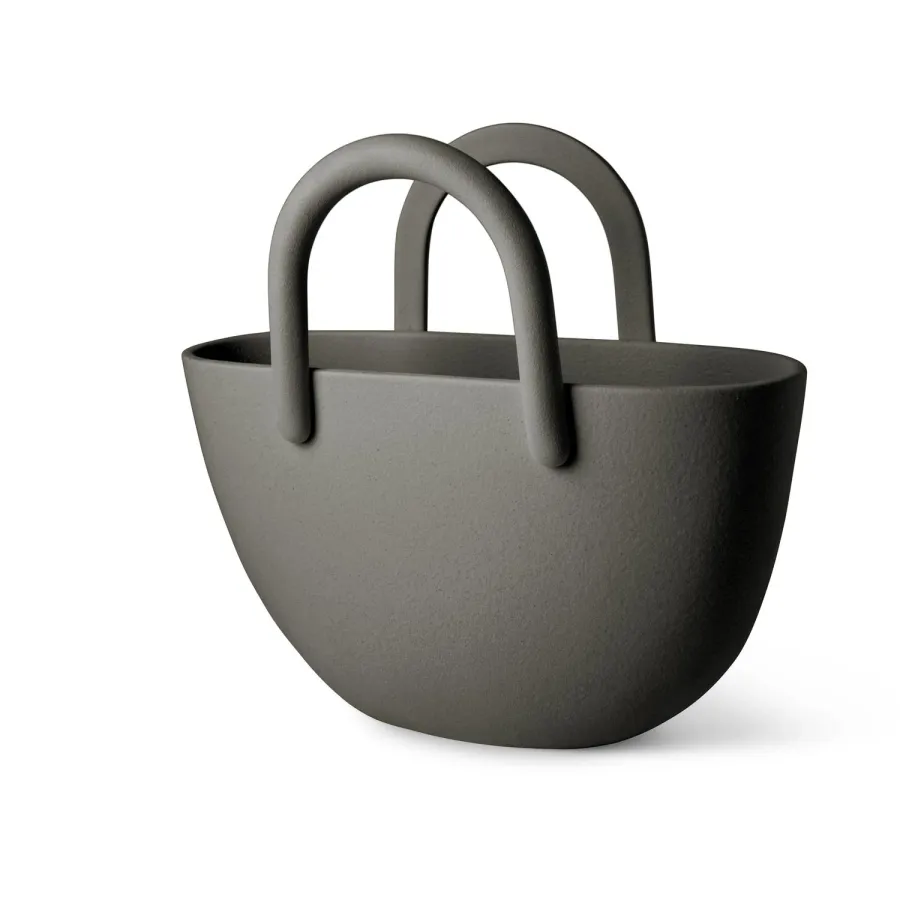 obrazek 12 Unikalny wazon ceramiczny w kształcie torby