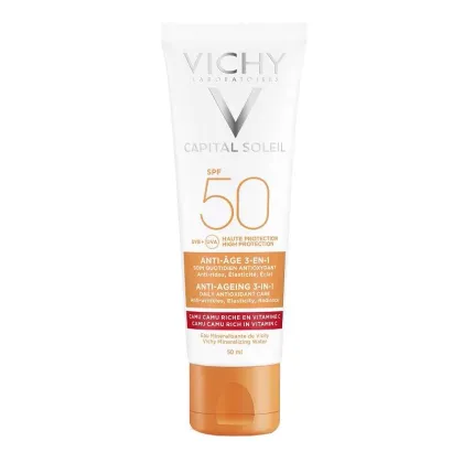 Zdjęcie Vichy Capital Soleil Przeciwstarzeniowy krem do twarzy SPF50 50 ml