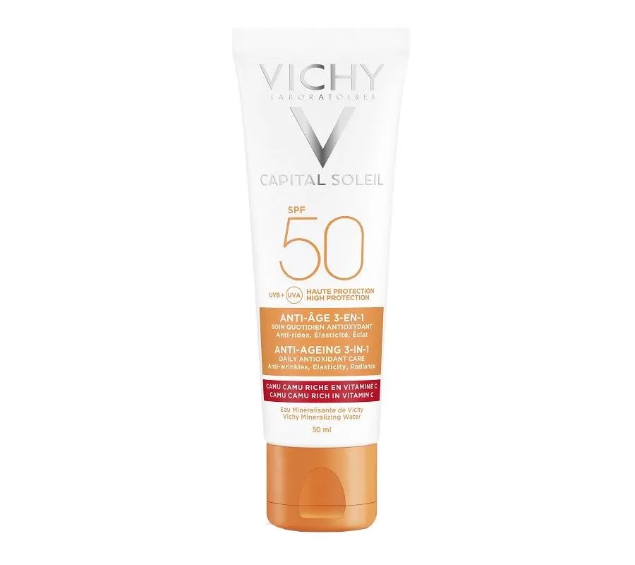 obrazek 1 Vichy Capital Soleil Przeciwstarzeniowy krem do twarzy SPF50 50 ml