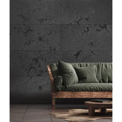 Zdjęcie 120x60 cm DS - (antracyt, czarne kruszywo) - płyta beton architektoniczny ultralekka