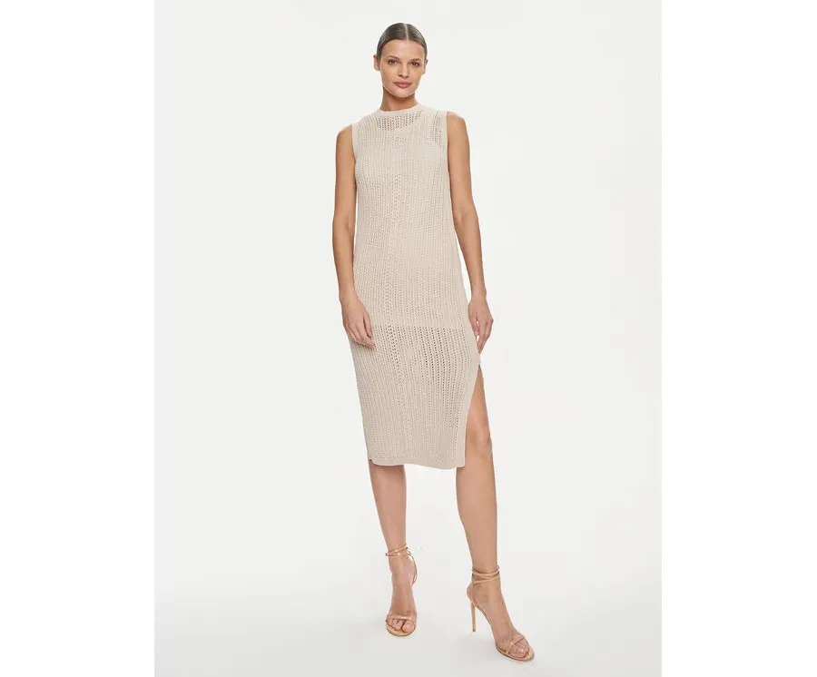 obrazek 1 Marella Sukienka dzianinowa Lisetta 2413621015 Beżowy Regular Fit