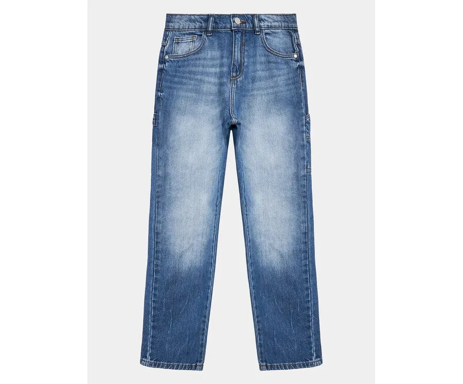 obrazek 1 Guess Jeansy L3YA06 D45E0 Niebieski Relaxed Fit