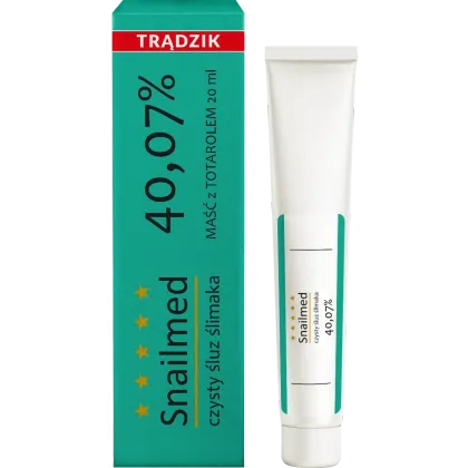 Zdjęcie Snailmed Przeciwtrądzikowa maść ze śluzem ślimaka i totarolem, 20 ml 20 ml
